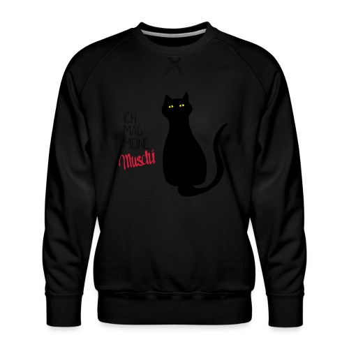 Katze - Muschi - Männer Premium Pullover