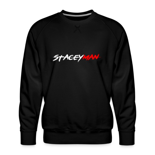 staceyman red design - Men's Premium Sweatshirt