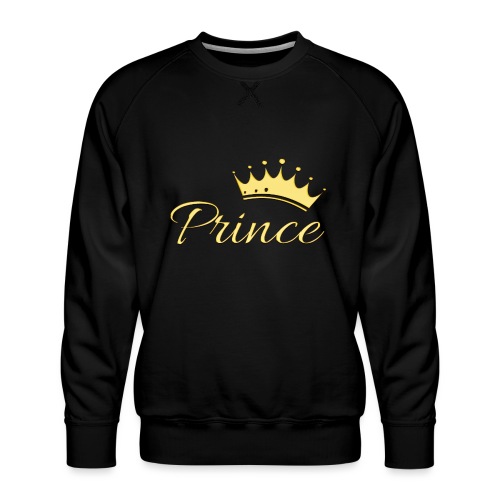 Prince Or -by- T-shirt chic et choc - Sweat ras-du-cou Premium Homme