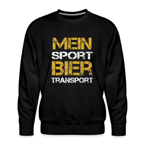 Mein Sport Biertransport - Männer Premium Pullover