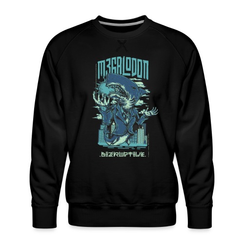 Megalodon Business Monster - Männer Premium Pullover
