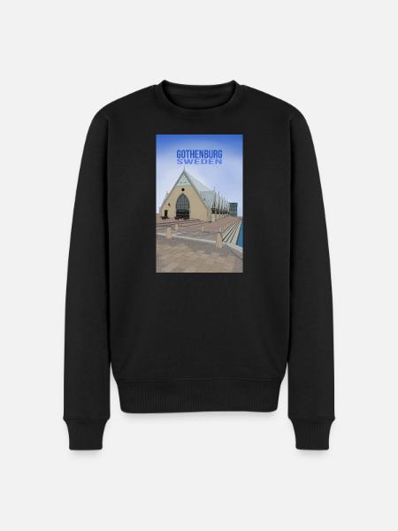 Göteborg Suède - Pull Premium bio Homme - noir