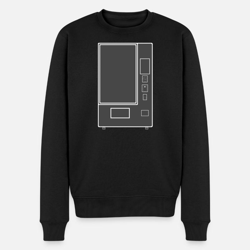Snackautomat Verkaufsautomat Automat - Männer Premium Bio Pullover - Schwarz