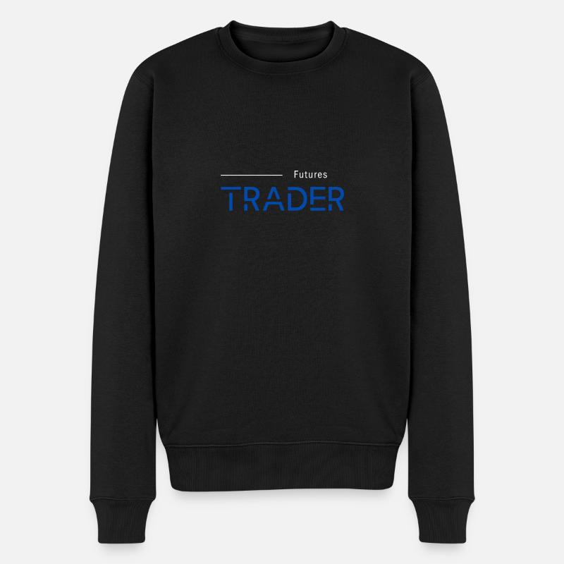 Trading Futures Börse Trader - Männer Premium Bio Pullover - Schwarz