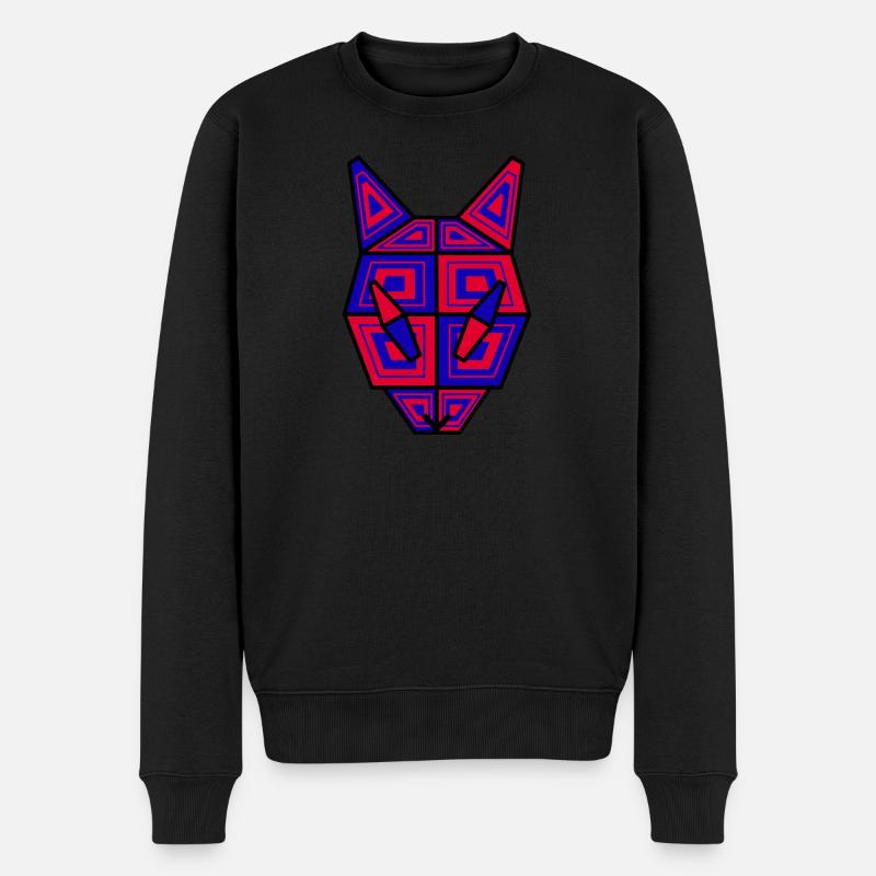 Cubekuroeil - Pull Premium bio Homme - noir