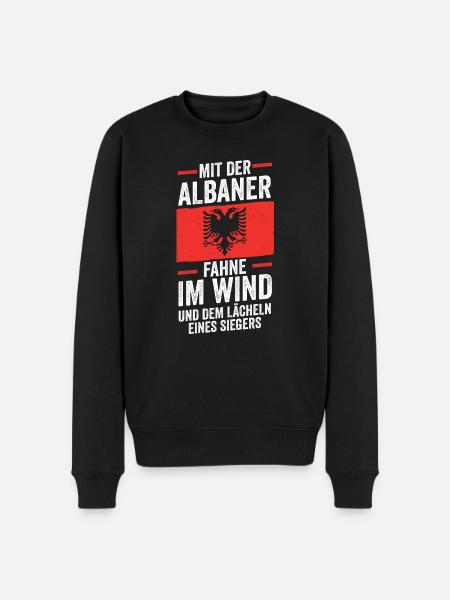 Albanians Albanian Albania - Men's Premium Organic Jumper - black