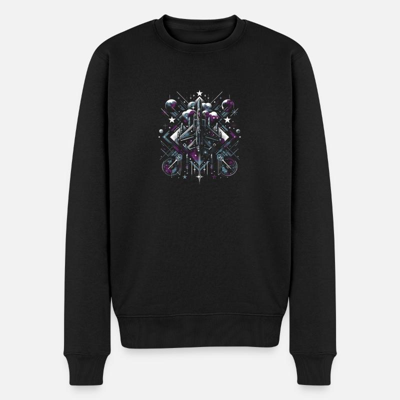 Flotte de reconnaissance stellaire - Pull Premium bio Homme - noir
