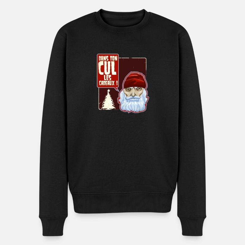 Père Noël crad' - Pull Premium bio Homme - noir