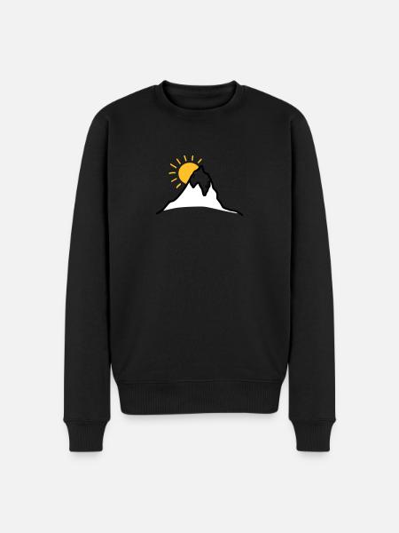 Sunrise - Pull Premium bio Homme - noir