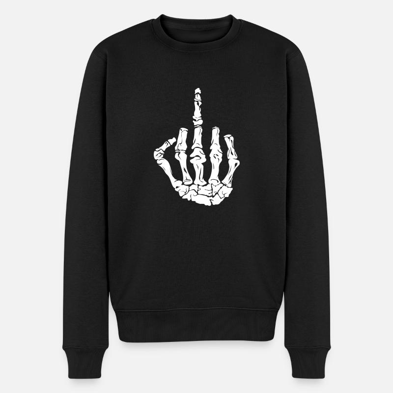 médius - Pull Premium bio Homme - noir