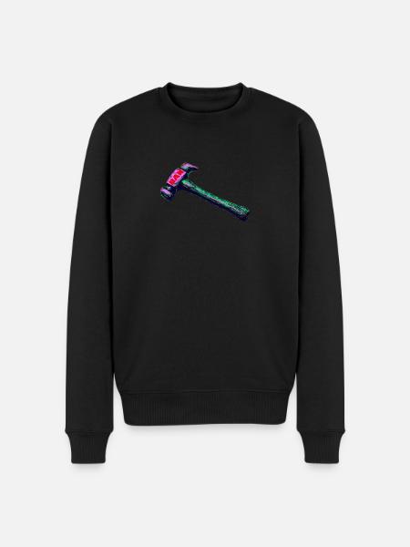 Banhammer - Men's Premium Organic Jumper - black