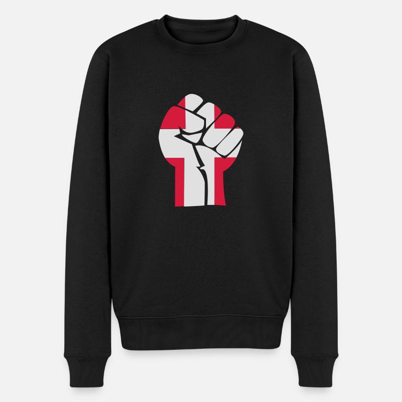 fist_danmark_2clr - Pull Premium bio Homme - noir