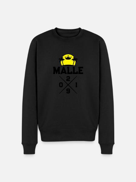 malle 2019 insel - Männer Premium Bio Pullover - Schwarz