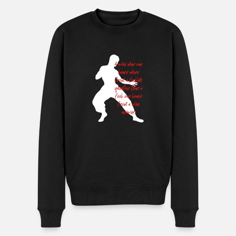 Bruce Lee - le mythe - Pull Premium bio Homme - noir