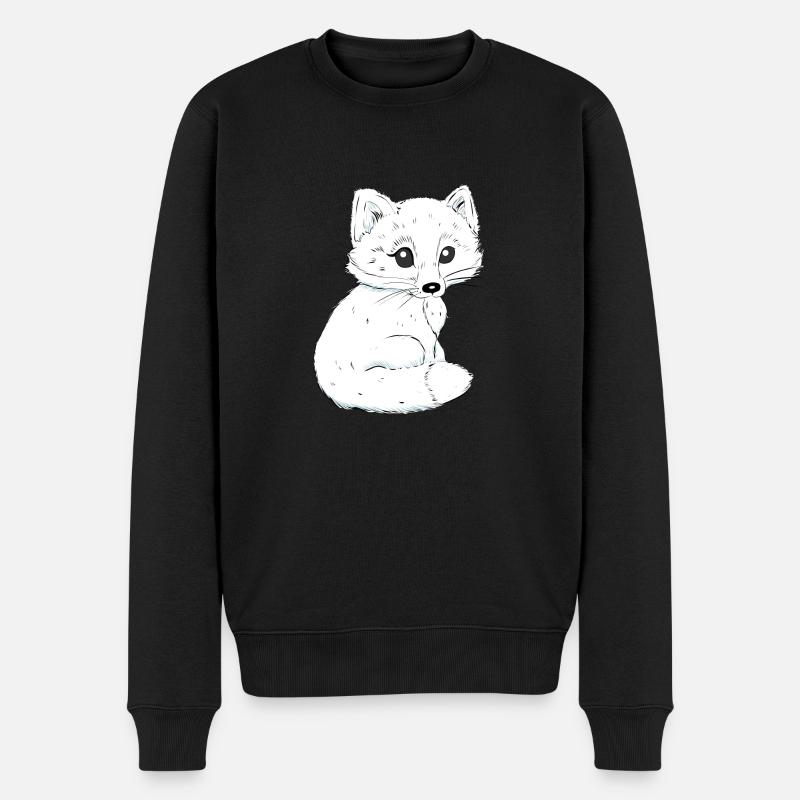 RENARD - Pull Premium bio Homme - noir
