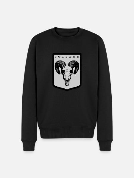 Gotland - Men's Premium Organic Jumper - black