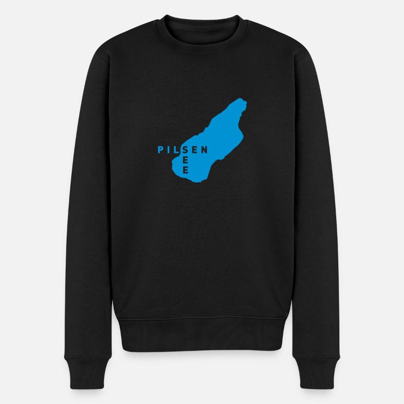 d'origine Pilsensee - Pull Premium bio Homme - noir