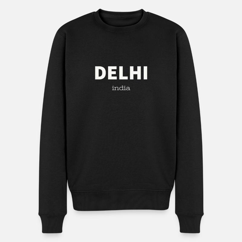 Delhi - Pull Premium bio Homme - noir