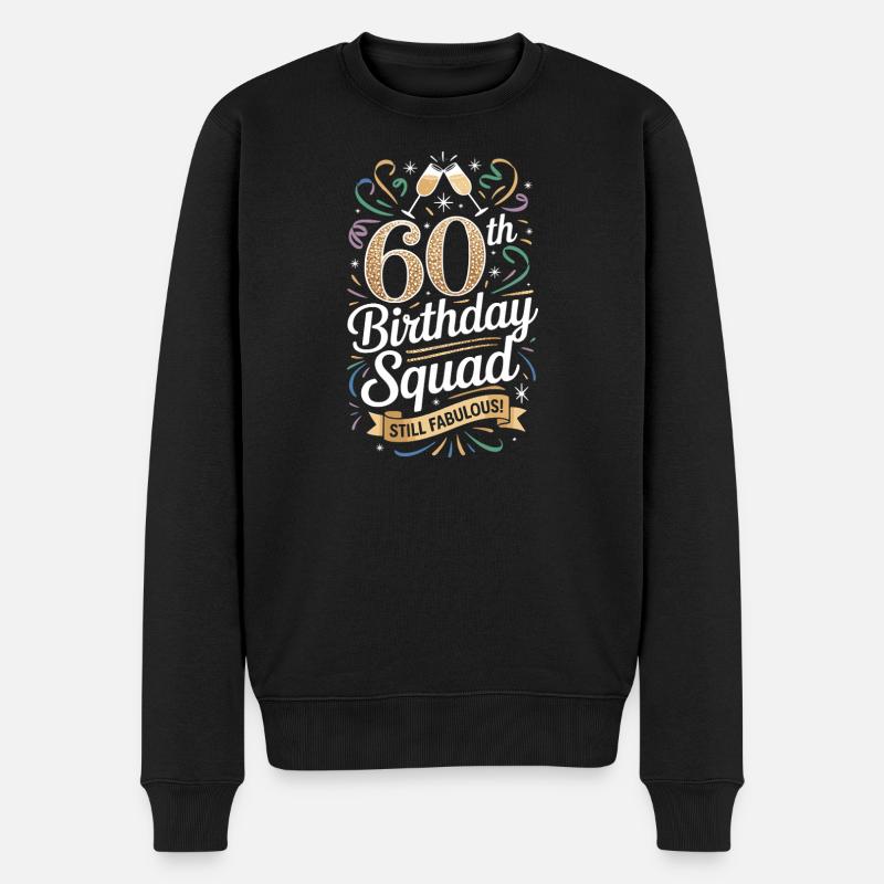 Équipe d’équipe du 60e anniversaire - Pull Premium bio Homme - noir