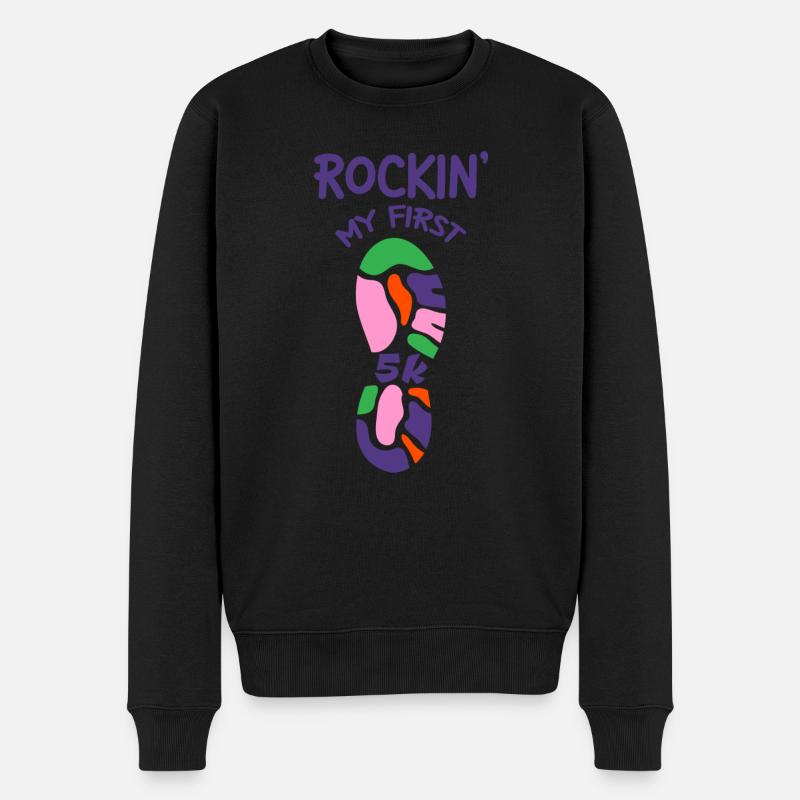 Rockin' Mon Premier 5K 2 - Pull Premium bio Homme - noir