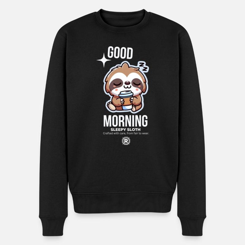 Bonjour - Pull Premium bio Homme - noir
