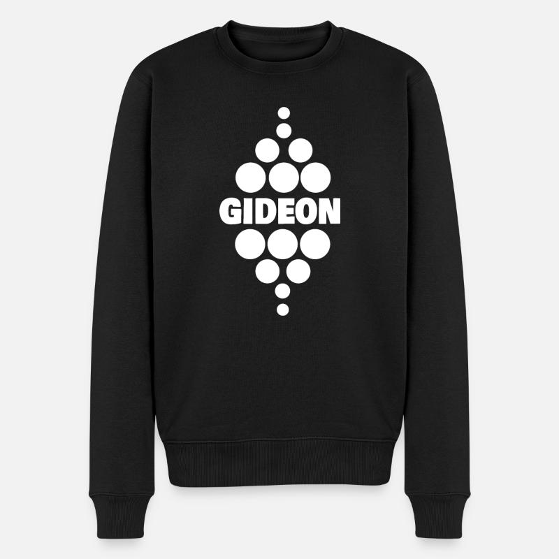 Gédéon - Pull Premium bio Homme - noir