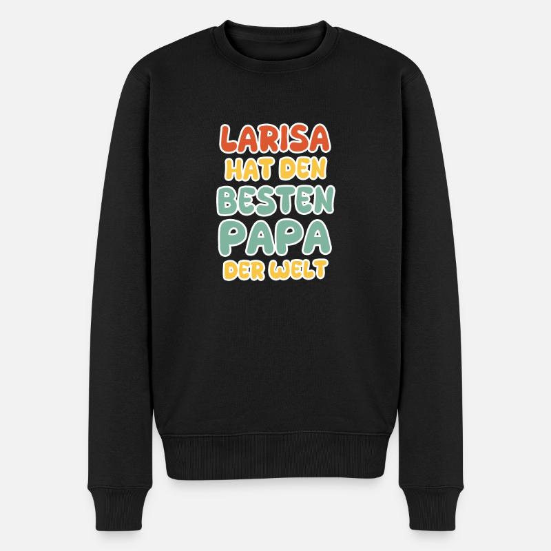 Larisa - Pull Premium bio Homme - noir