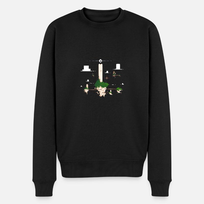 ile flotante - Pull Premium bio Homme - noir