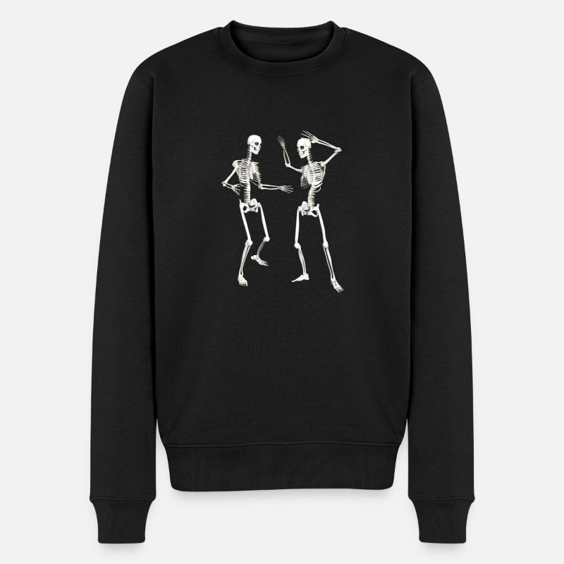 Tanzen - Männer Premium Bio Pullover - Schwarz