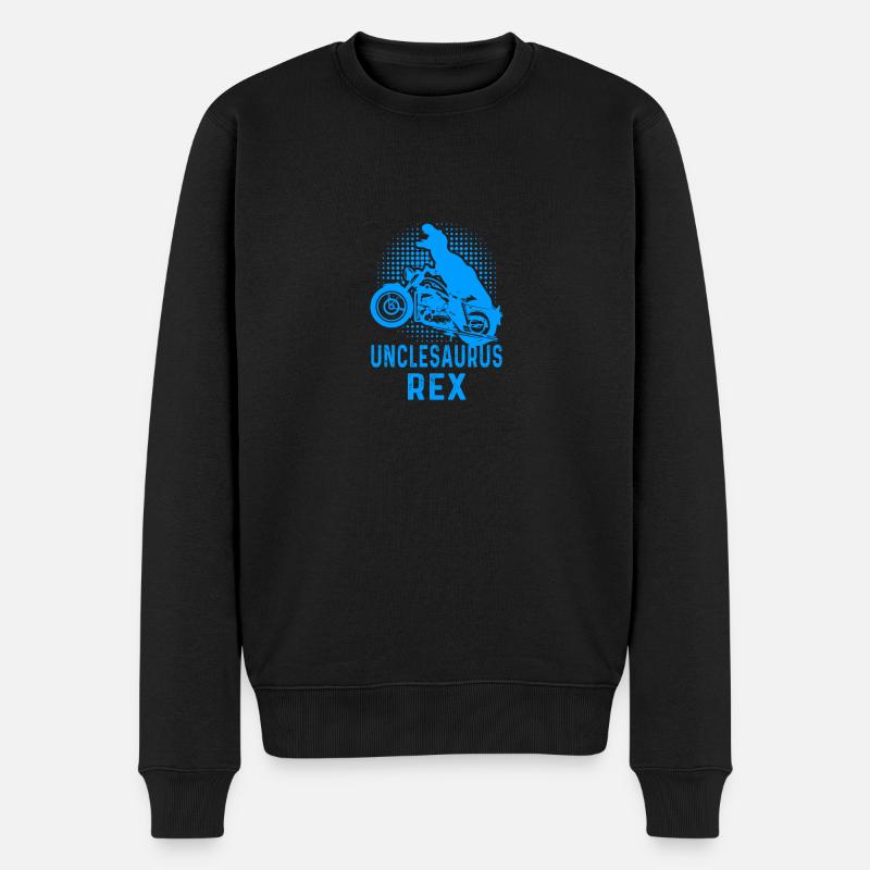 Unclesaurus Rexunclesaurus rex - Men's Premium Organic Jumper - black