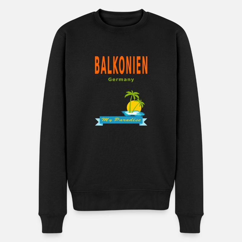 Balkonien - My Paradise - Pull Premium bio Homme - noir