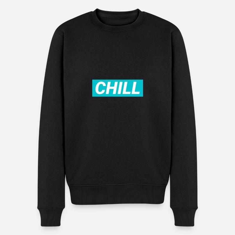 Chill - Pull Premium bio Homme - noir