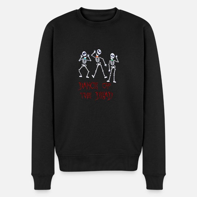 Danse des morts - Pull Premium bio Homme - noir