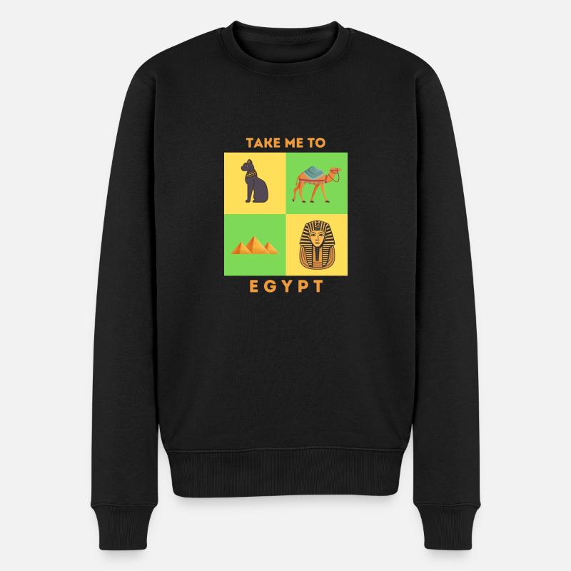 EMMÈNE-MOI EN ÉGYPTE - Pull Premium bio Homme - noir