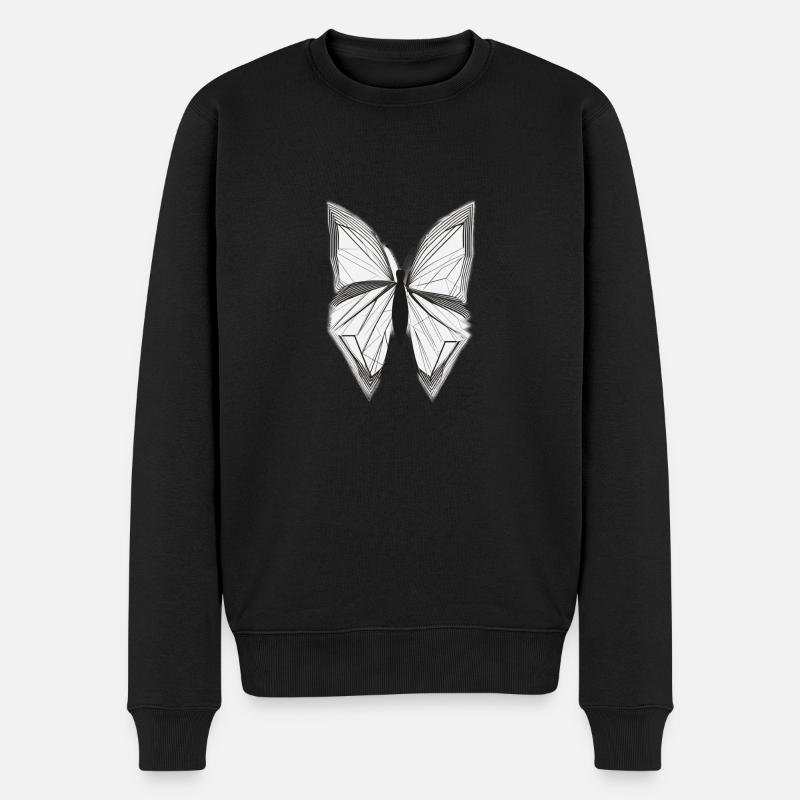 Papillon - Pull Premium bio Homme - noir