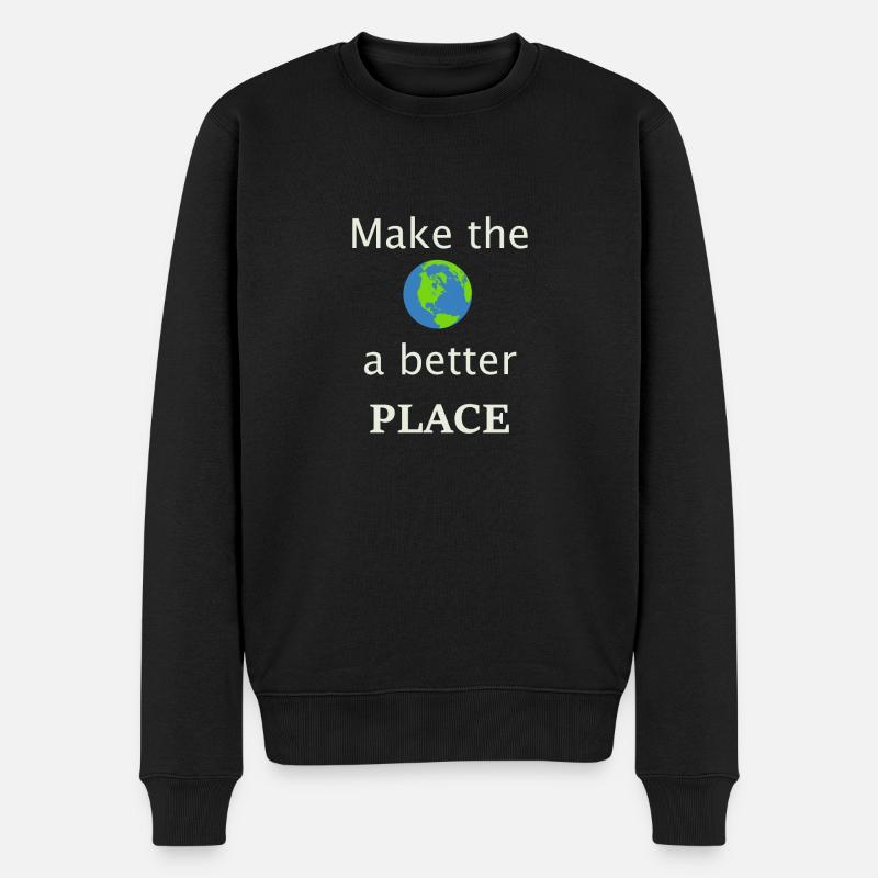 Bienfaiteur - Pull Premium bio Homme - noir