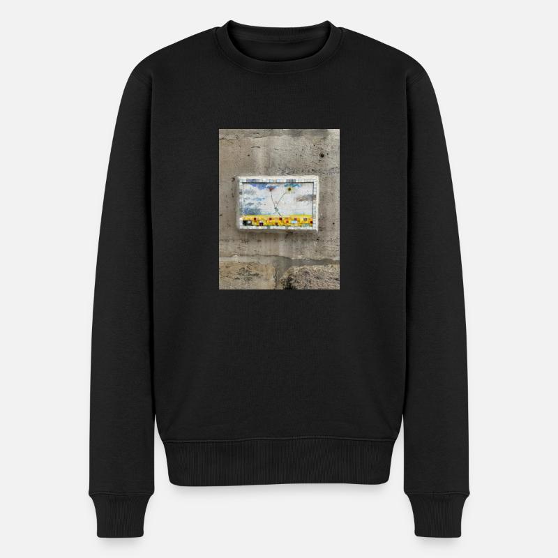 IMG 0511 - Männer Premium Bio Pullover - Schwarz