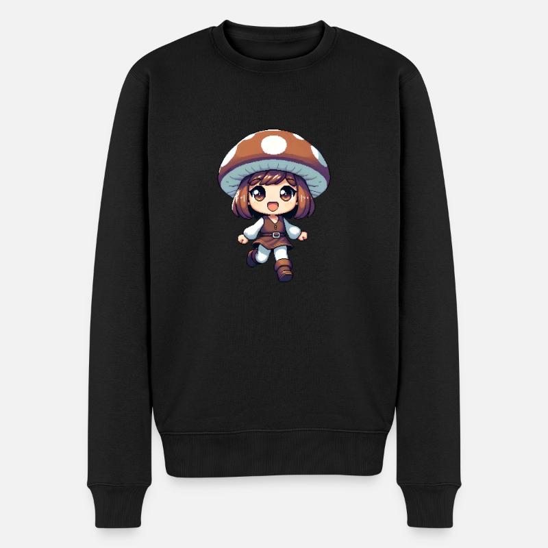 Phibus en cours d’exécution - Pull Premium bio Homme - noir