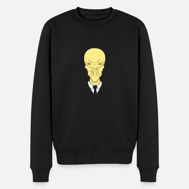 le silence tombera - Pull Premium bio Homme - noir