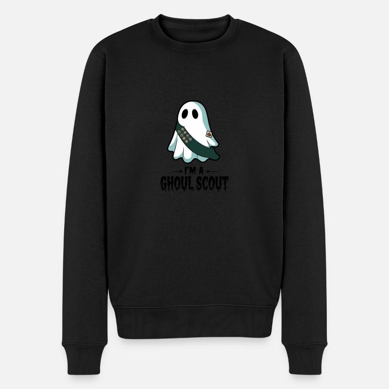 Je suis un éclaireur de goules - Pull Premium bio Homme - noir
