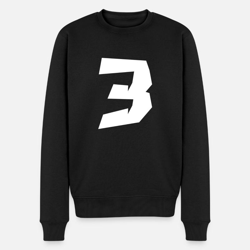 Meilleure vente Numéro 3 - Pull Premium bio Homme - noir