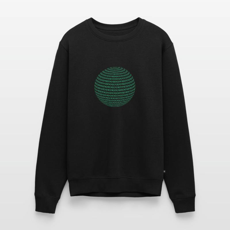 Binärcode Code Informatik Nerd Student Geschenk Männer Premium Bio Pullover