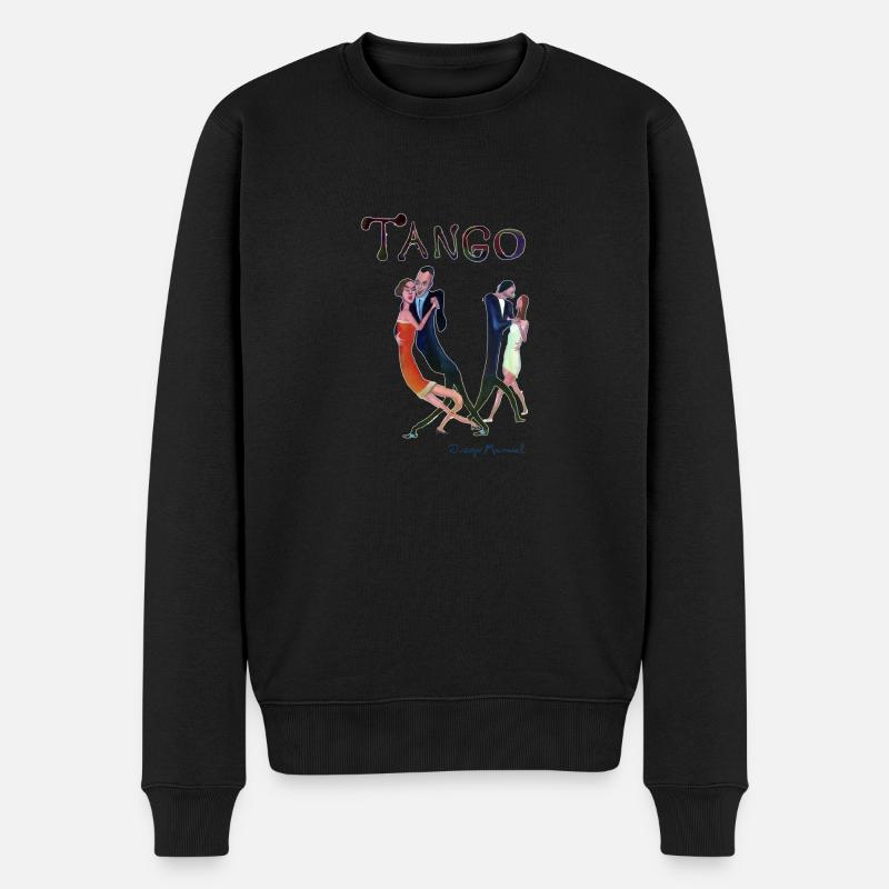 Tango de gala - Pull Premium bio Homme - noir