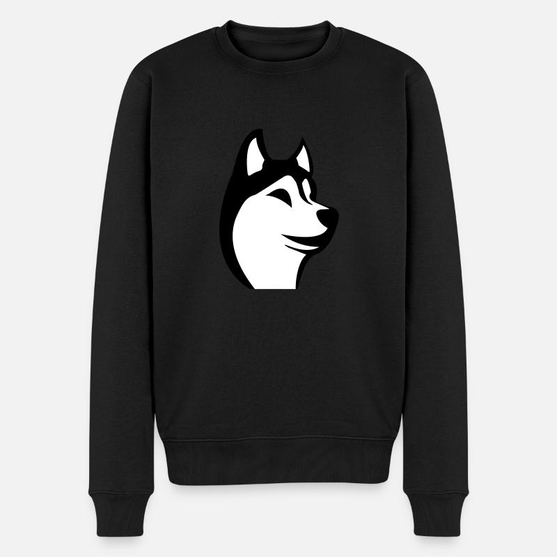 Husky - Pull Premium bio Homme - noir