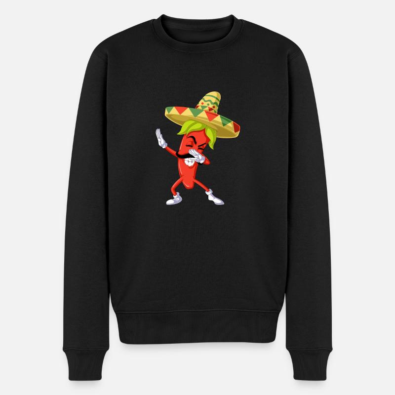 Poivre mexicain Hot Jalapeno Dab - Pull Premium bio Homme - noir