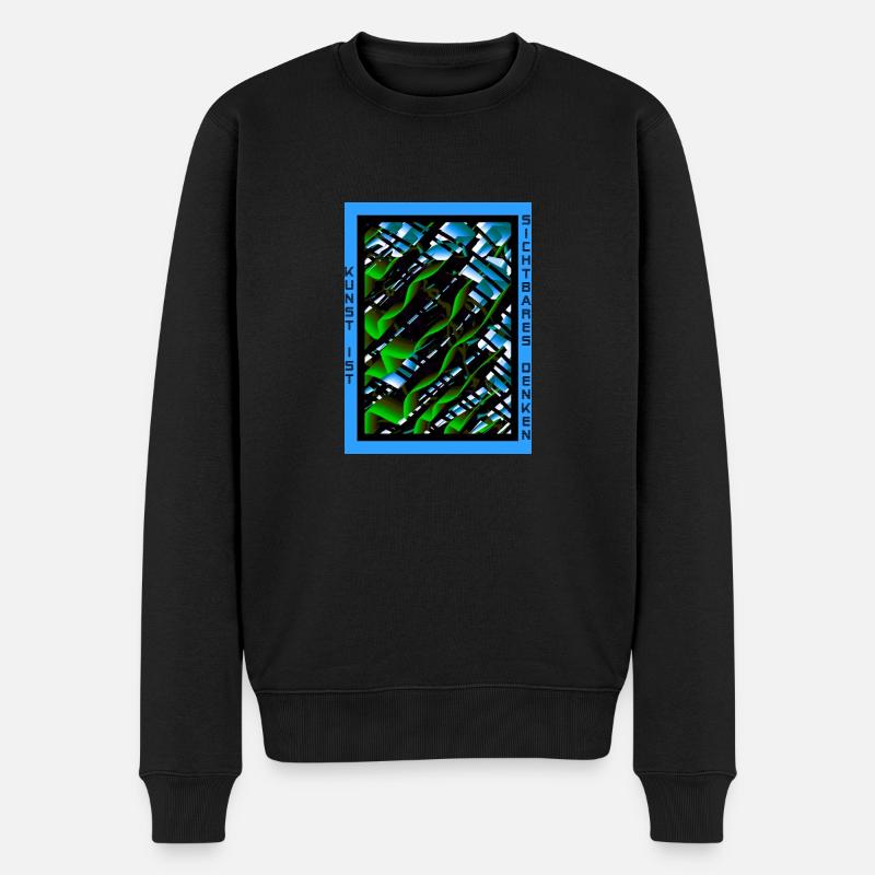 Design Art Bibi 6 - LIMITED - Pull Premium bio Homme - noir