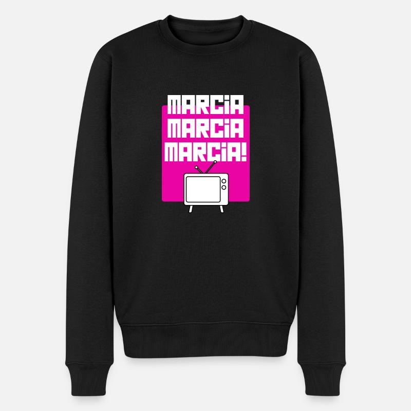 Télévision rétro tee - Pull Premium bio Homme - noir