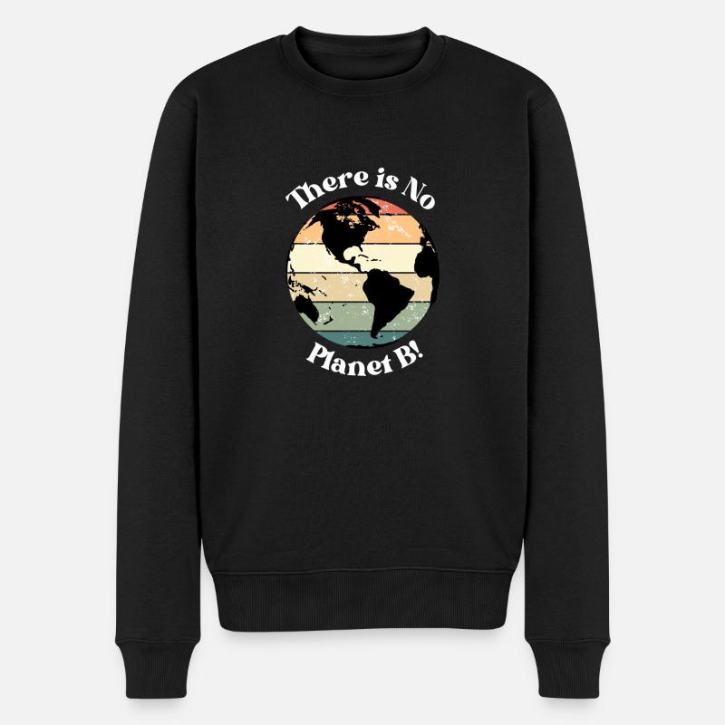 Pas de planète B! - Pull Premium bio Homme - noir
