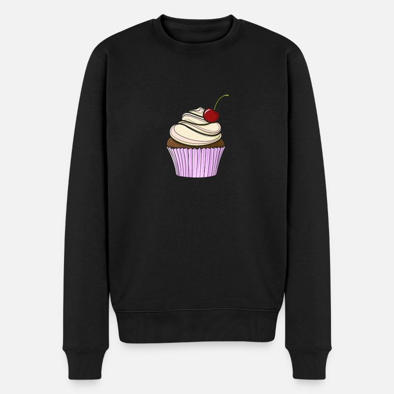 Petit gâteau comique doux - Pull Premium bio Homme - noir
