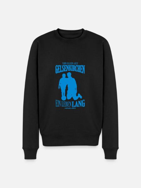 Gelsenkirchen Football Tradition Gift - Men's Premium Organic Jumper - black